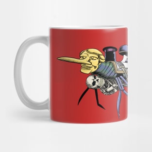 The Golden Warrior in living color Mug